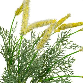 Декоративная веточка, желтая, изображение 2 ᐒ купить на  ❤ Like7km.com.ua