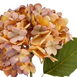 Цветок искусственный "Гортензия оранжевая", изображение 3 ᐒ купить на  ❤ Like7km.com.ua