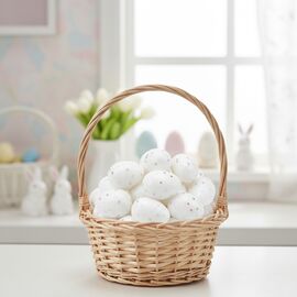 Набор мини пасхальных яиц "Звезды", 18 шт, изображение 4 ᐒ купить на  ❤ Like7km.com.ua