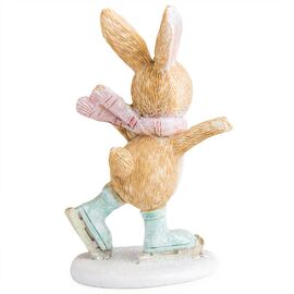 Статуэтка "Зайчонок на коньках", 10 см, изображение 2 ᐒ купить на  ❤ Like7km.com.ua