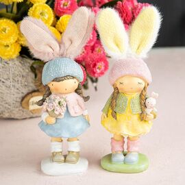 Фигурка "Девочка - кролик", 23 см, изображение 3 ᐒ купить на  ❤ Like7km.com.ua