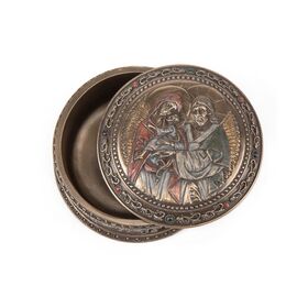 Шкатулка "Святое семейство" (10 * 5 см)  VERONESE, изображение 3 ᐒ купить на  ❤ Like7km.com.ua