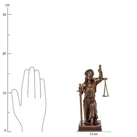 Статуэтка "Фемида", 17 см VERONESE, изображение 7 ᐒ купить на  ❤ Like7km.com.ua