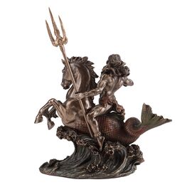 Статуэтка "Посейдон с  трезубцем", 28,5 см VERONESE, изображение 2 ᐒ купить на  ❤ Like7km.com.ua