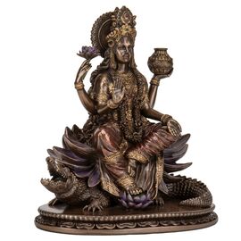 Статуэтка "Ганга - индуистская богиня", 20 см VERONESE, изображение 3 ᐒ купить на  ❤ Like7km.com.ua