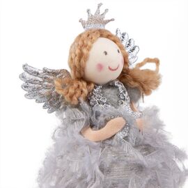 Фигурка "Ангел в сером" 17 см, изображение 3 ᐒ купить на  ❤ Like7km.com.ua