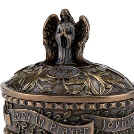 Шкатулка "Молиться ангел" (9 см) VERONESE, изображение 5 ᐒ купить на  ❤ Like7km.com.ua