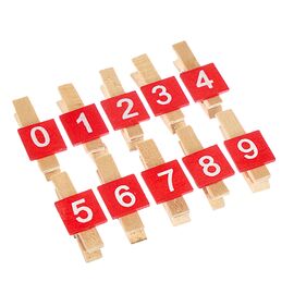 Прищепка "Цифры", изображение 2 ᐒ купить на  ❤ Like7km.com.ua