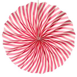 Набор з 6 бумажных вееров ,  розовый, изображение 2 ᐒ купить на  ❤ Like7km.com.ua