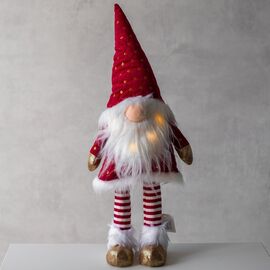 Фигурка с подсветкой "Рождественский гном", 58 см, изображение 4 ᐒ купить на  ❤ Like7km.com.ua