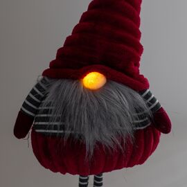 Фигурка с подсветкой "Красный гном", 56 см, изображение 5 ᐒ купить на  ❤ Like7km.com.ua