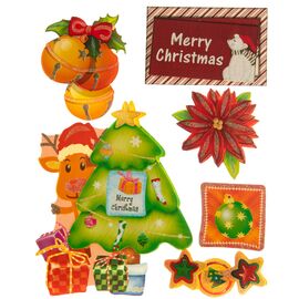 Набор наклеек "Милый снеговик" * случайный выбор дизайна, изображение 4 ᐒ купить на  ❤ Like7km.com.ua