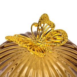 Емкость для хранения "Золотая бабочка", 13 см, изображение 2 ᐒ купить на  ❤ Like7km.com.ua