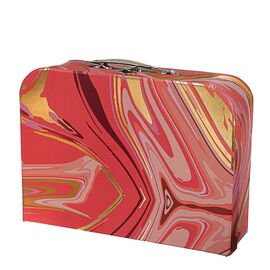 Набор с 3 коробок "Чемодан" красный, изображение 2 ᐒ купить на  ❤ Like7km.com.ua