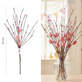 Пасхальная декоративная веточка с крашанками, 42 см, изображение 4 ᐒ купить на  ❤ Like7km.com.ua