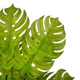 Искусственная ветка "Монстера", 33 см, изображение 2 ᐒ купить на  ❤ Like7km.com.ua