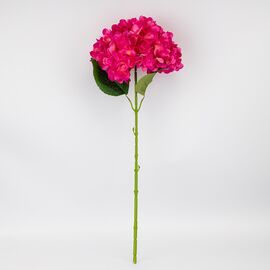 Искусственная гортензия, ярко-розовая, 67 см, изображение 4 ᐒ купить на  ❤ Like7km.com.ua
