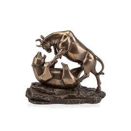 77493A1 Статуэтка "Схватка медведя и быка" (15.5 см) VERONESE, изображение 2 ᐒ купить на  ❤ Like7km.com.ua