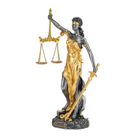 Статуэтка "Фемида: Золотая Справедливость", 29 см VERONESE, изображение 7 ᐒ купить на  ❤ Like7km.com.ua