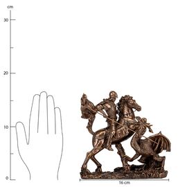 Статуэтка "Георгий Змееборец" (16 см) VERONESE, изображение 8 ᐒ купить на  ❤ Like7km.com.ua