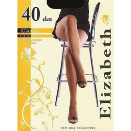 Колготки Elizabeth 40 den classic Nero р.2 (00114) | 5 шт., изображение 2 ᐒ купить на  ❤ Like7km.com.ua