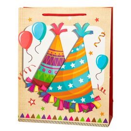 Подарочный пакет "Birthday cake" 31 * 12 * 40, изображение 3 ᐒ купить на  ❤ Like7km.com.ua
