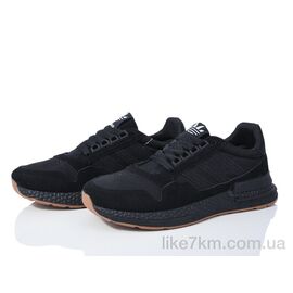 Кроссовки мужские Весна/Осень HD15(182-35) black (8 пар р.40-44) "Violeta" оптом со склада 7км ᐒ купить на  ❤ Like7km.com.ua