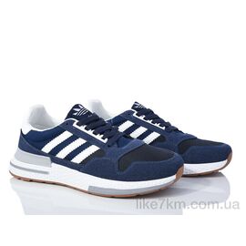 Кроссовки мужские Весна/Осень HD15(182-35) navy-white (8 пар р.40-44) "Violeta" оптом со склада 7км ᐒ купить на  ❤ Like7km.com.ua