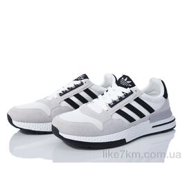 Кроссовки мужские Весна/Осень HD15(182-35) white-black (8 пар р.40-44) "Violeta" оптом со склада 7км ᐒ купить на  ❤ Like7km.com.ua