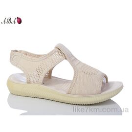 Босоножки женские летние Лето 001 beige (8 пар р.36-41) "Aba" оптом со склада 7км ᐒ купить на  ❤ Like7km.com.ua