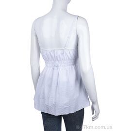 Блузка Лето 506 (08883) white (3 шт. р.S-L) "Obuvok" оптом со склада 7км, изображение 2 ᐒ купить на  ❤ Like7km.com.ua