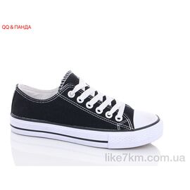 Кеды женские стильные Весна/Осень 888-1 (8 пар р.36-41) "QQ shoes" оптом со склада 7км ᐒ купить на  ❤ Like7km.com.ua