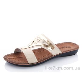 Шлепанцы женские Лето 7270 бежевый (6 пар р.36-40) "Selena" оптом со склада 7км ᐒ купить на  ❤ Like7km.com.ua
