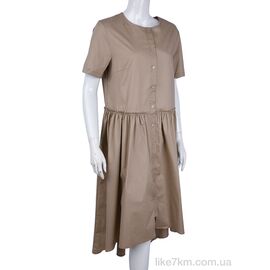 Платье Лето 884 beige (2 шт. р.42-44) "Vande Grouff" оптом со склада 7км ᐒ купить на  ❤ Like7km.com.ua