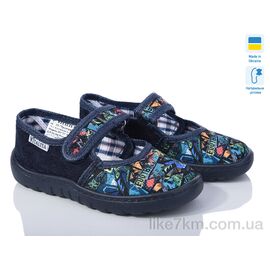 Детские тапочки Весна/Осень Сад Б.В. синій (6 пар р.23-27) "Slippers" оптом со склада 7км ᐒ купить на  ❤ Like7km.com.ua