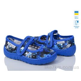 Детские тапочки Весна/Осень Сад Б.В. св.синій (6 пар р.23-27) "Slippers" оптом со склада 7км ᐒ купить на  ❤ Like7km.com.ua