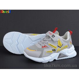 Детские кроссовки Весна/Осень 049 grey-red (26-30) (8 пар р.26-30) "Sharif" оптом со склада 7км, изображение 2 ᐒ купить на  ❤ Like7km.com.ua