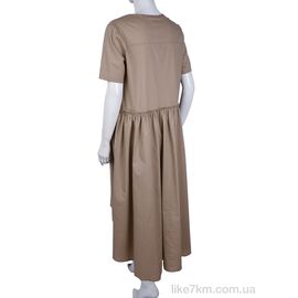 Платье Лето 884 beige (2 шт. р.42-44) "Vande Grouff" оптом со склада 7км, изображение 2 ᐒ купить на  ❤ Like7km.com.ua