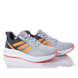 Кроссовки женские Весна/Осень HD32(173-6) grey-orange (8 пар р.36-41) "Violeta" оптом со склада 7км, изображение 2 ᐒ купить на  ❤ Like7km.com.ua