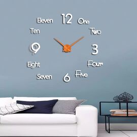 Большие настенные 3Д часы ( от 60 до 120 см) ᐒ купить на  ❤ Like7km.com.ua