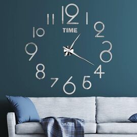 Большие настенные 3Д часы ( от 60 до 120 см) ᐒ купить на  ❤ Like7km.com.ua