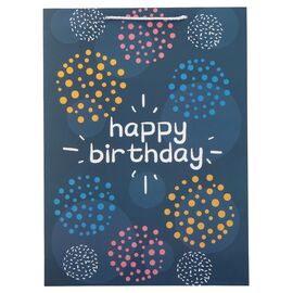 Подарочный пакет "Birthday", 31*42 см * Рандомный выбор дизайна ᐒ купить на  ❤ Like7km.com.ua