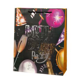 Подарочный пакет "Birthday Party" 26 * 10 * 32 ᐒ купить на  ❤ Like7km.com.ua