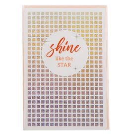 Серия открыток "Shine like the star", 6 видов ᐒ купить на  ❤ Like7km.com.ua