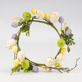 Декоративный венок «Пасхальный», 14,5 см ᐒ купить на  ❤ Like7km.com.ua