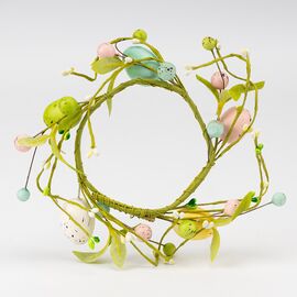 Декоративный венок «Пасхальный», 9 см ᐒ купить на  ❤ Like7km.com.ua