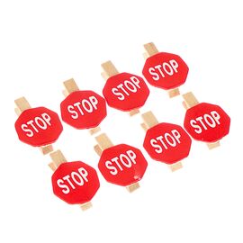 Прищепка "Stop" ᐒ купить на  ❤ Like7km.com.ua