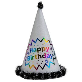 Колпак "Праздничное мерцание", черный, 24 см ᐒ купить на  ❤ Like7km.com.ua