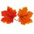 Искусственные кленовые листья "Золотая осень", оранжевые, 250 г, изображение 3 ᐒ купить на  ❤ Like7km.com.ua