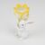 Подсвечник "Кролик с желтым тюльпаном", 12,5 см, изображение 3 ᐒ купить на  ❤ Like7km.com.ua